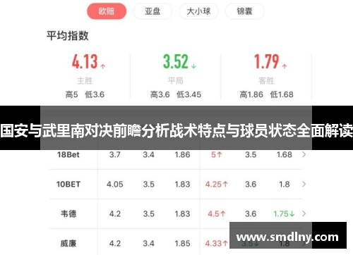 国安与武里南对决前瞻分析战术特点与球员状态全面解读